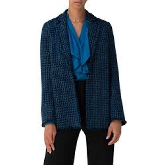 Akris Punto Tweed Blazer Size 16 New with Tags - Picture 1 of 5